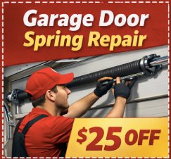 Coupon - Garage Door Spring Repair $25 Off