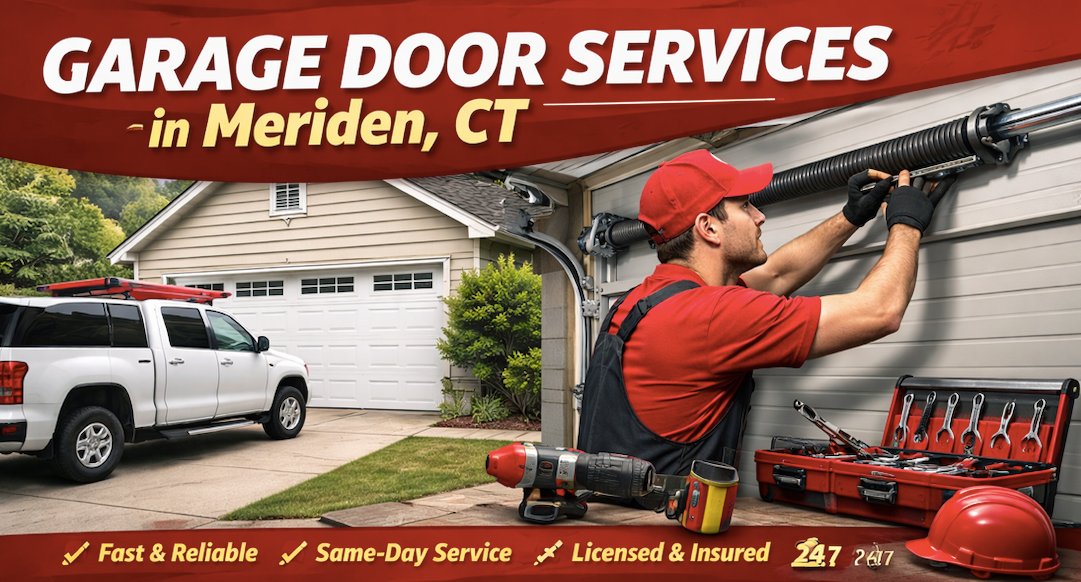 Meriden Garage Door Experts - Call Today!